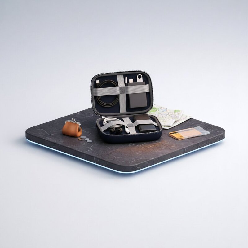 Organizador Portátil para Cables y Gadgets