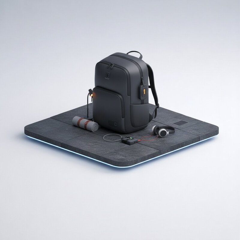 Умный рюкзак с зарядкой