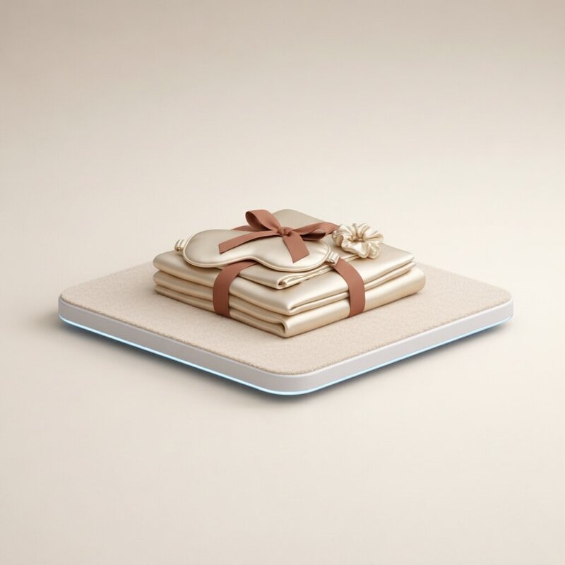 Набор шёлковых наволочек