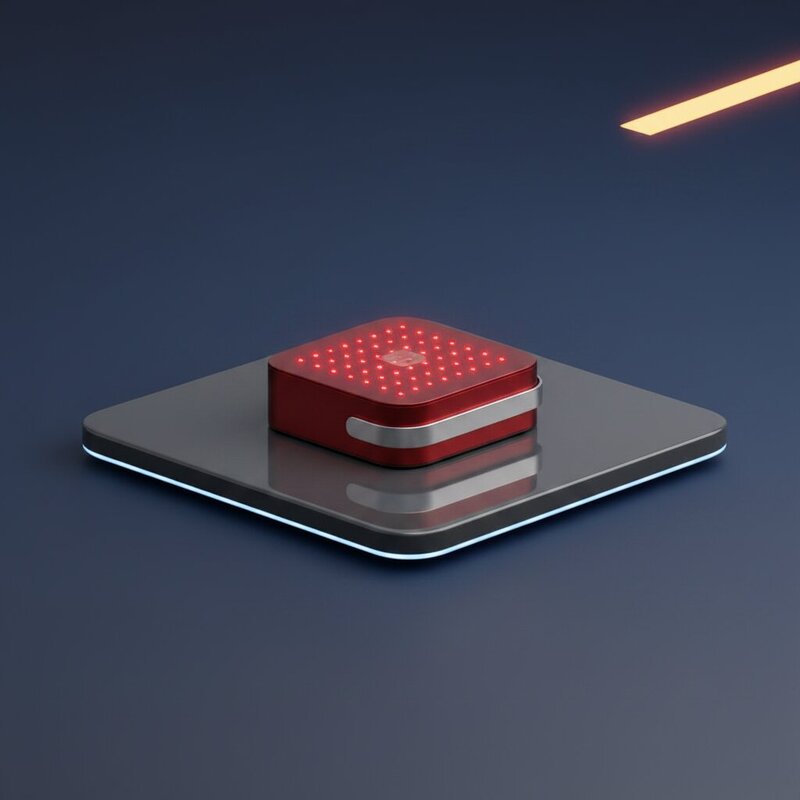 Dispositivo Portátil de Terapia de Luz Roja