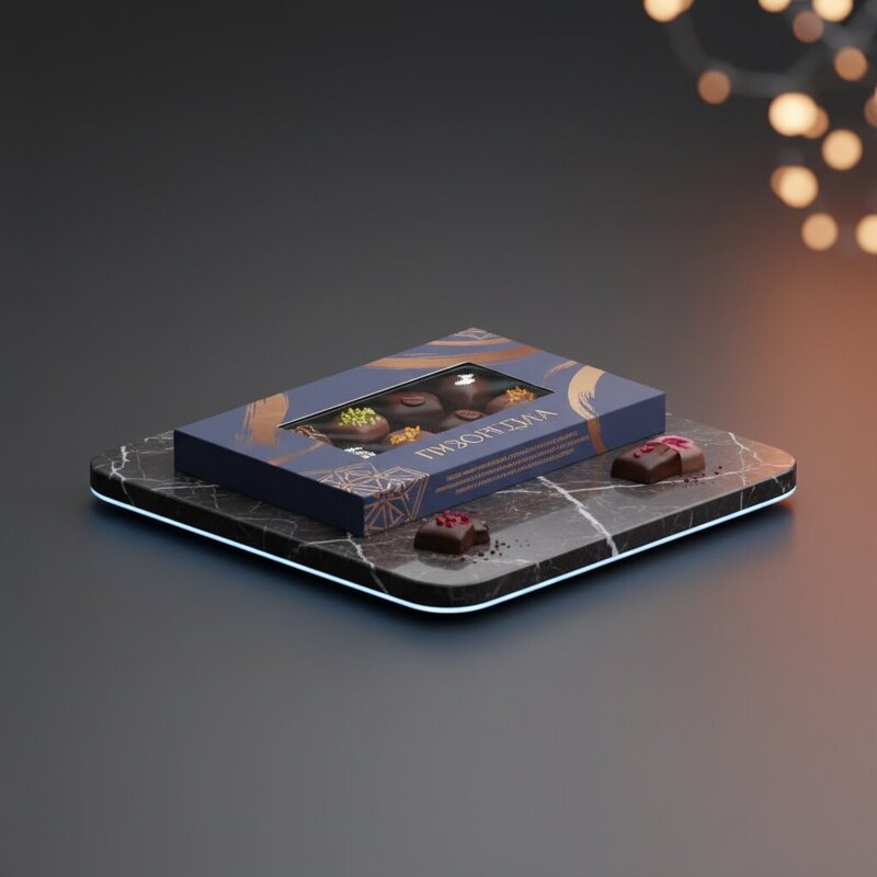 Набор мини-шоколадок ручной работы