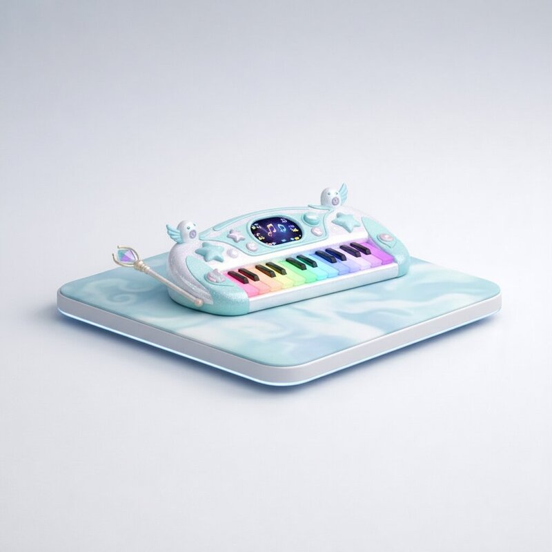 Sintetizador Infantil con Teclas Iluminadas