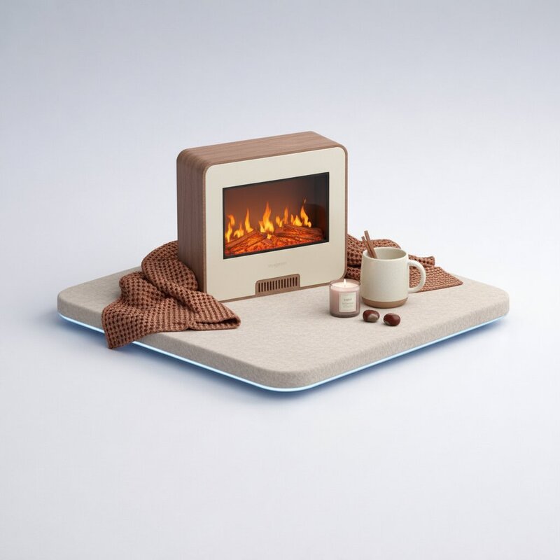 Chimenea Eléctrica con Imitación de Llama