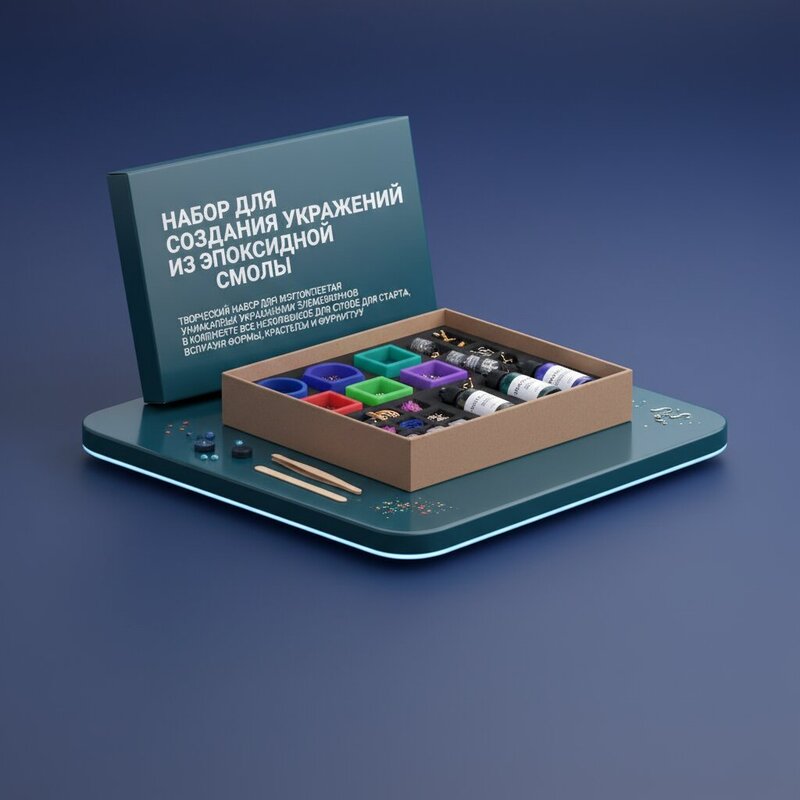 Kit para Hacer Joyas con Resina Epoxi