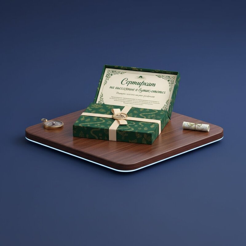 Сертификат на выходные в бутик-отеле