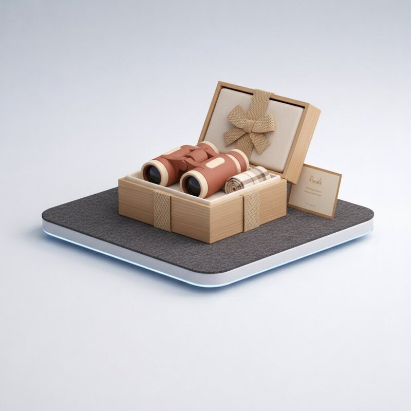 Компактный бинокль