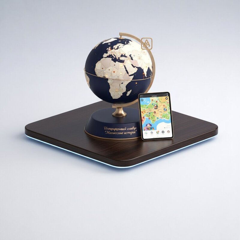 Interactive "Magical Stories" Globe