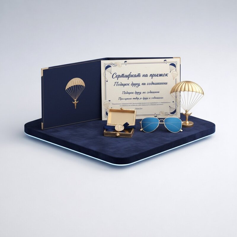 Skydiving Tandem Jump Certificate