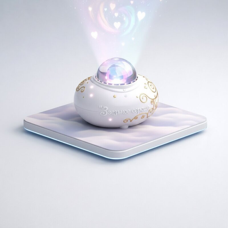 "Starry Heart" Mini Projector