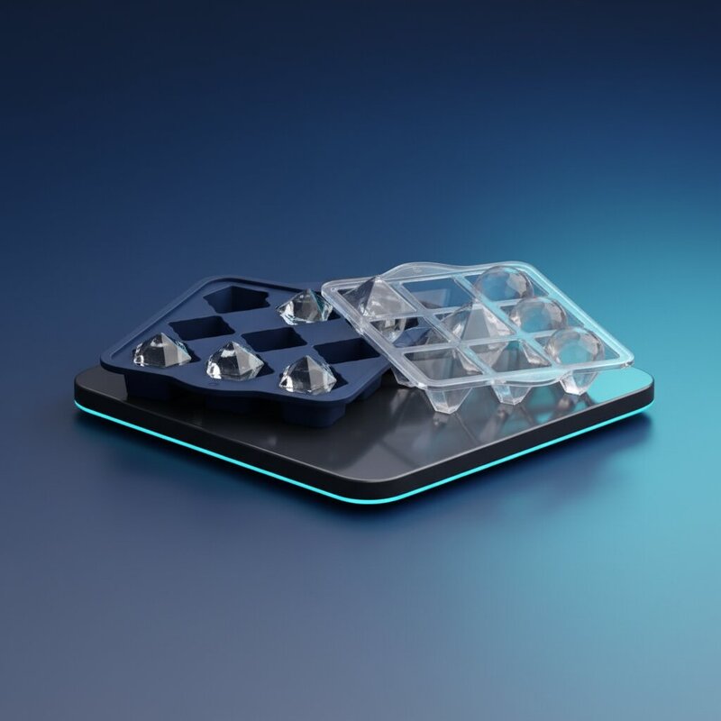 Силиконовая форма для льда