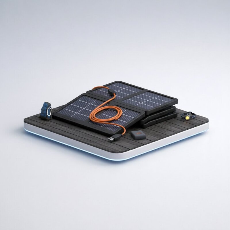 Portable solar panel