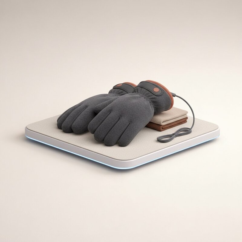 Теплые перчатки с подогревом