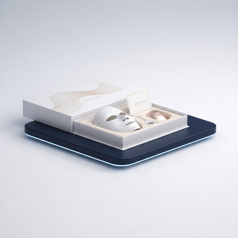 Mascarilla Facial LED Inteligente