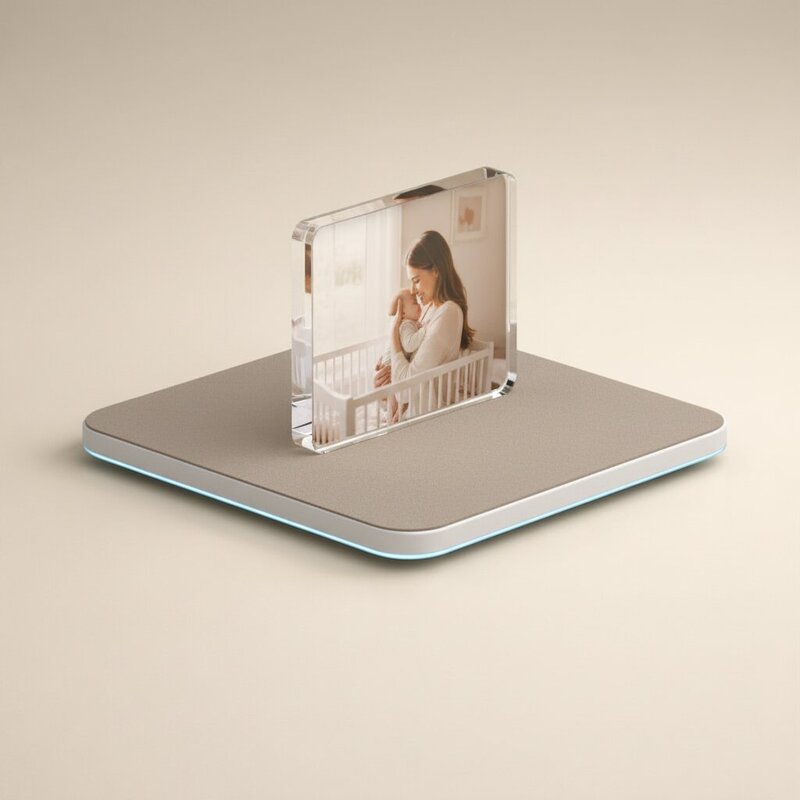 Bloque de acrílico con foto personalizada