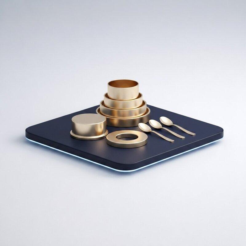 Set of Culinary Ring Molds