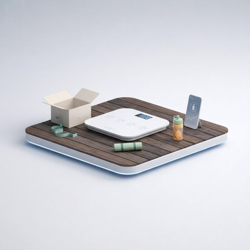 Умные весы с анализатором тела