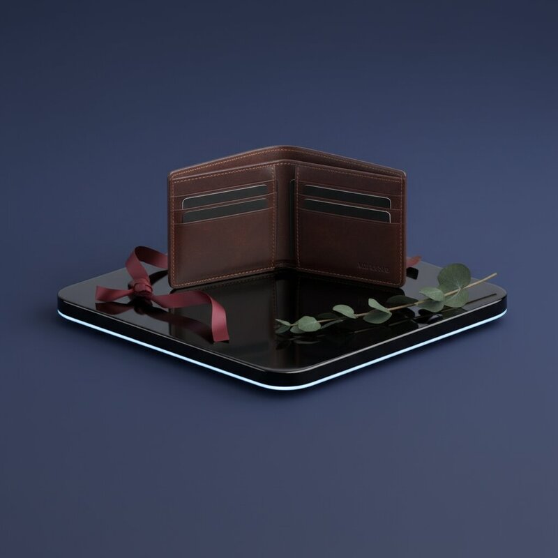 Cartera de Piel Elegante