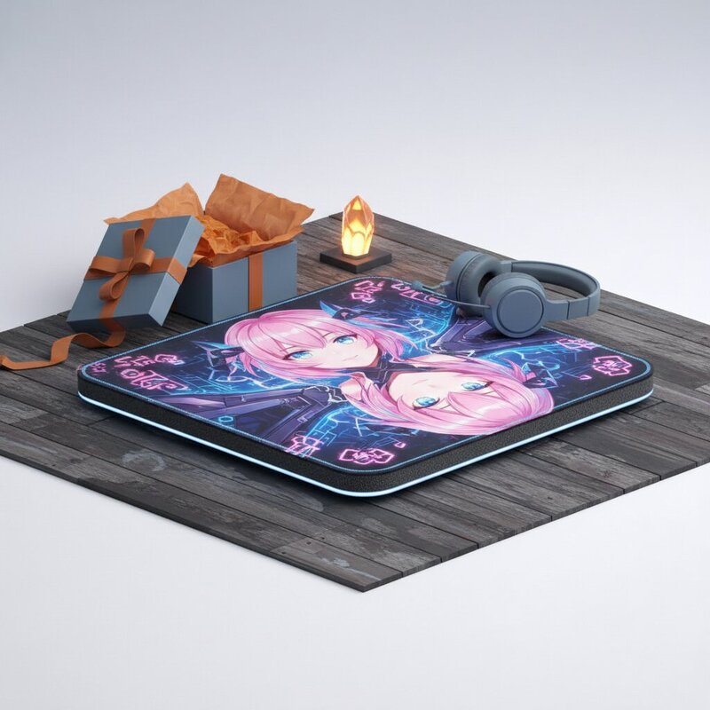 Custom Anime Heroine Mouse Pad