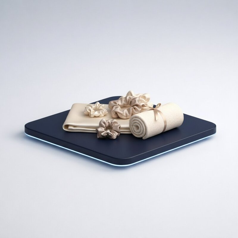 Набор для ухода за волосами из шёлка