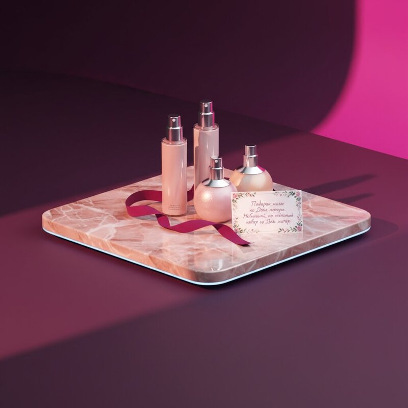 Perfumed body mist set