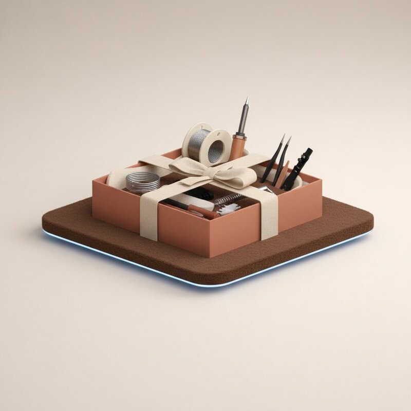 Набор для пайки электроники