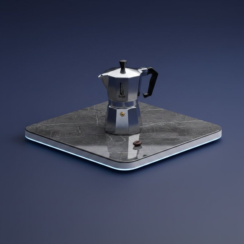 Cafetera Italiana Bialetti Moka Express 3 Tazas