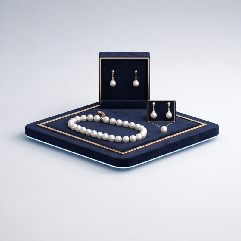 Комплект жемчужных украшений