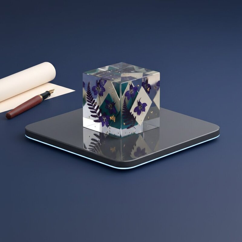 Designer Resin Paperweight