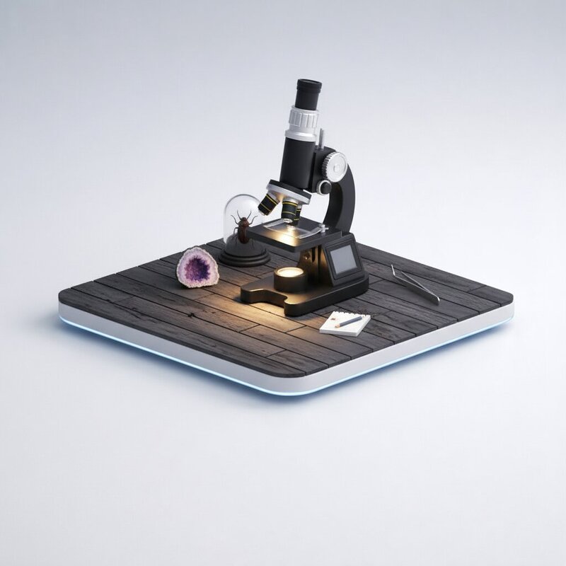 Microscopio compacto