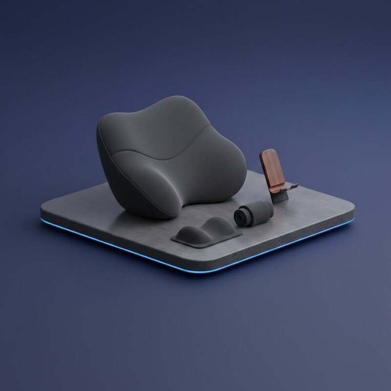 Memory Foam Lumbar Pillow
