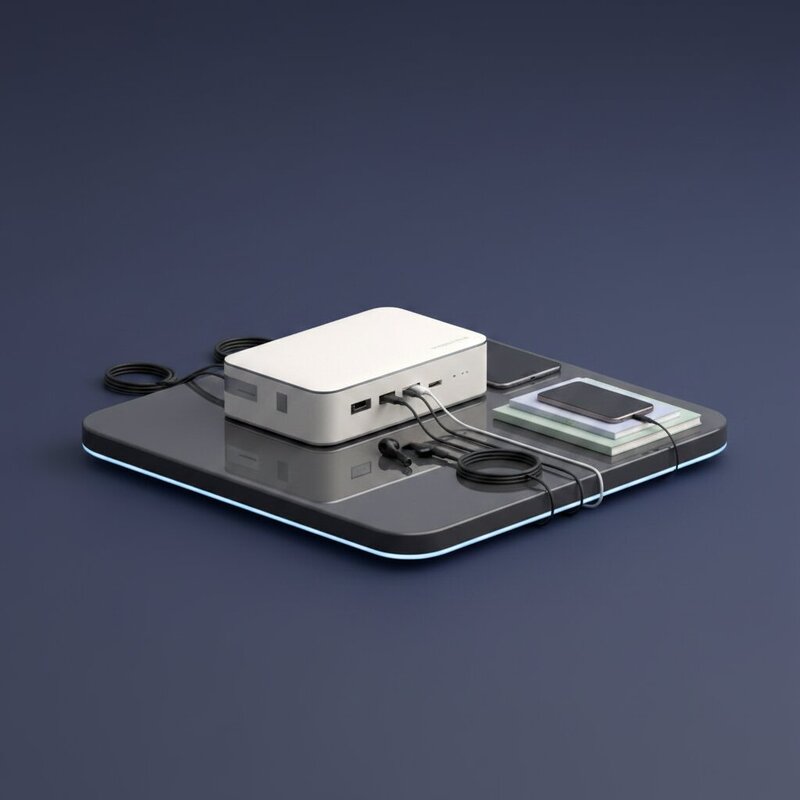 Organizador de Cables "Orden Oculto"