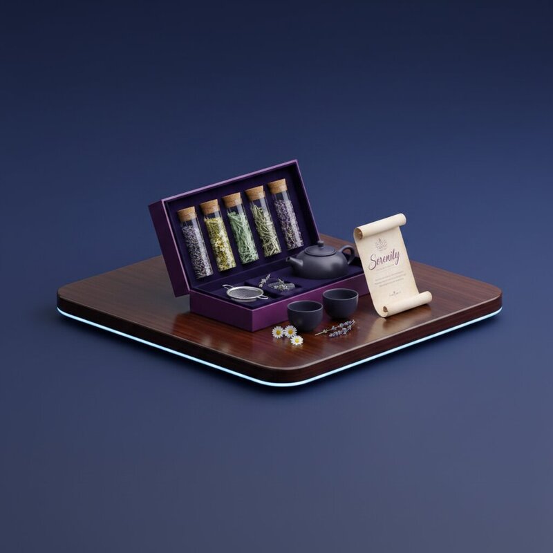 "Serenity" Herbal Tea Collection