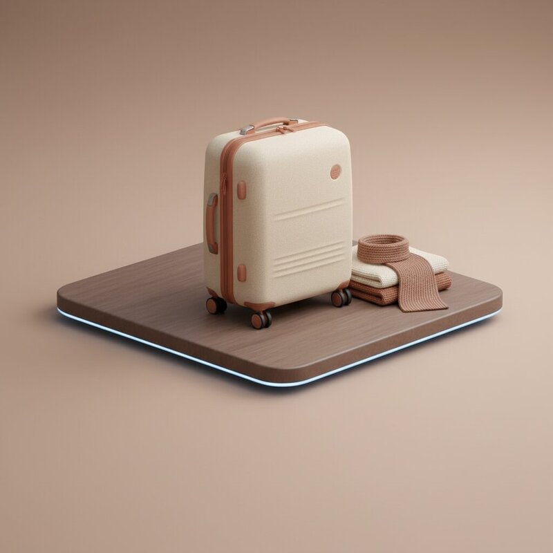 Durable Carry-On Suitcase