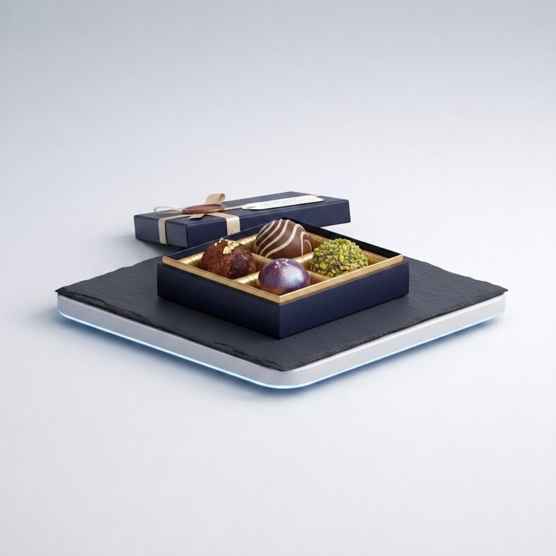Set de Exquisitos Trufas de Chocolate