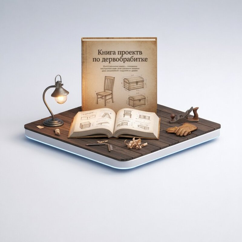 Libro de proyectos de carpintería