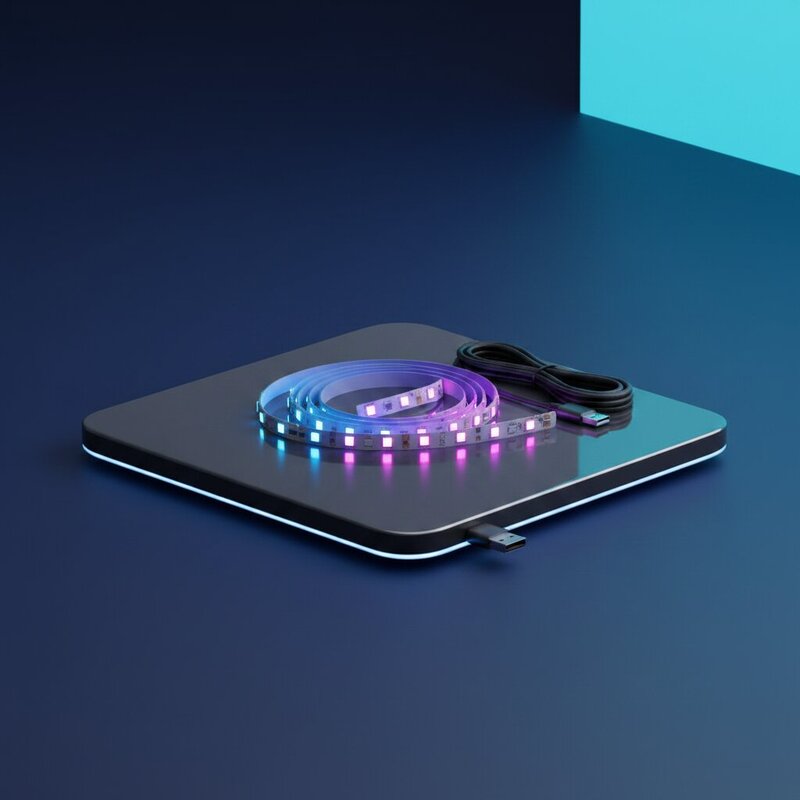 Tira LED RGB USB para Iluminación Trasera