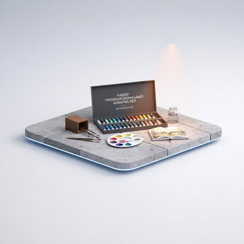 Набор профессиональных акварелей