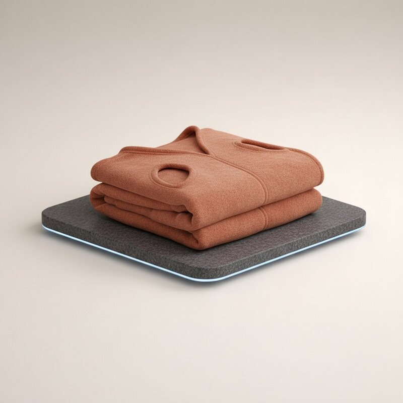 Уютный плед с рукавами