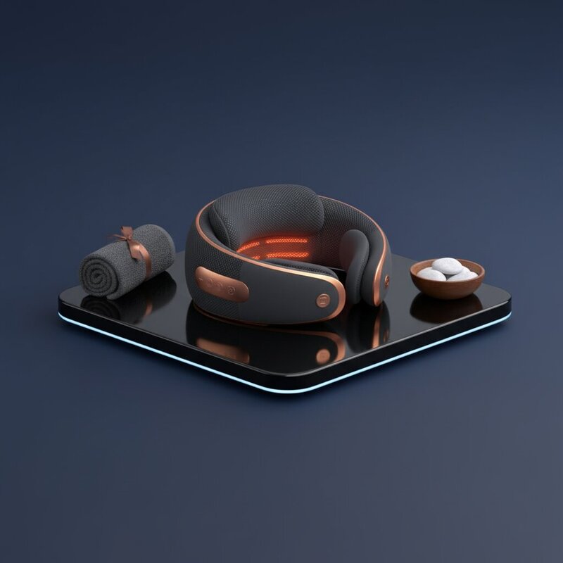 Массажер для шеи и плеч с подогревом