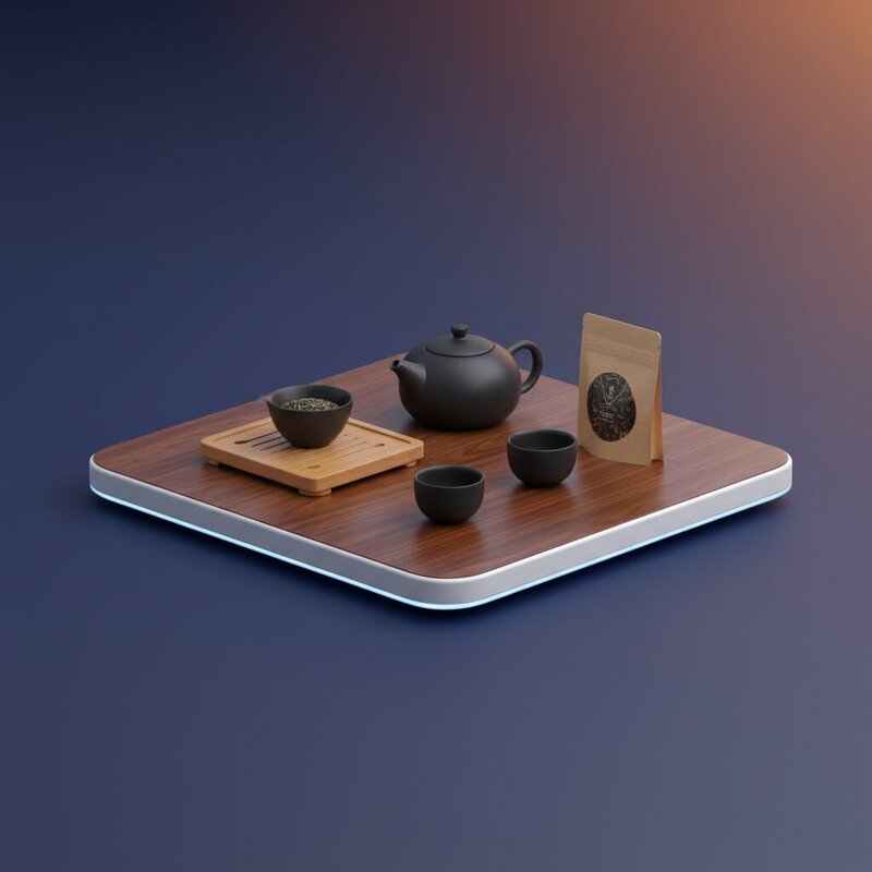 Premium tea ritual set