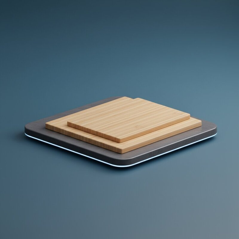 Juego de Tablas de Cortar de Bambú