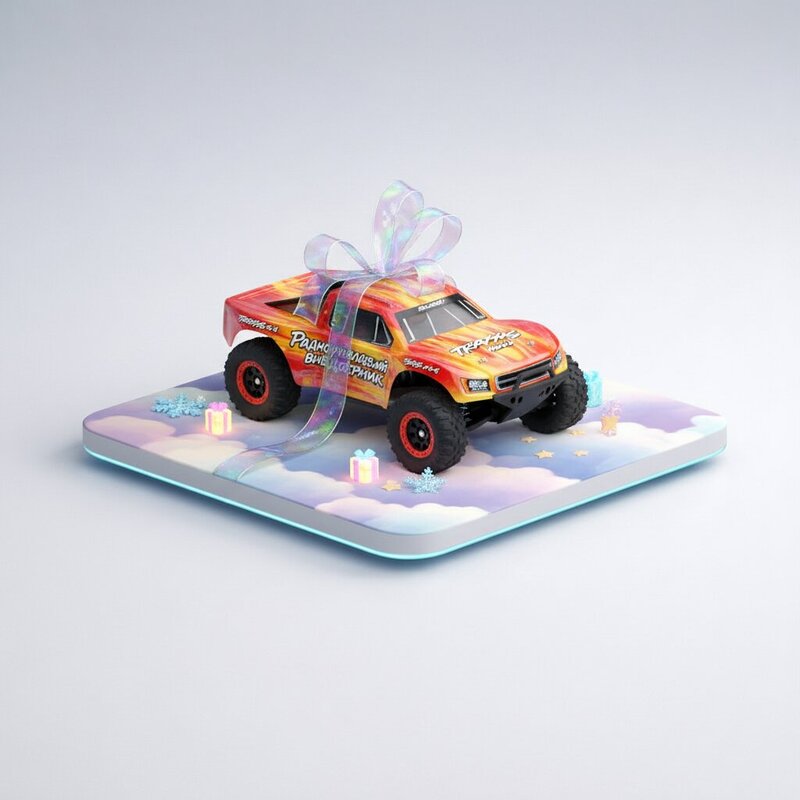 Радиоуправляемый внедорожник Traxxas Slash 4x4