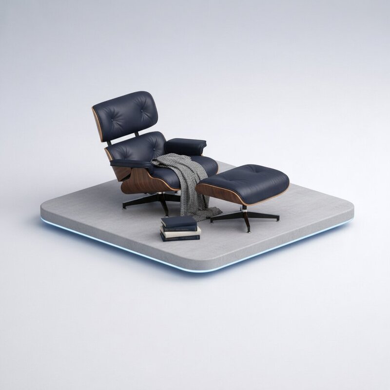 Classic Eames Lounge Chair