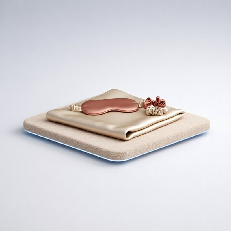 Conjunto de satén para dormir