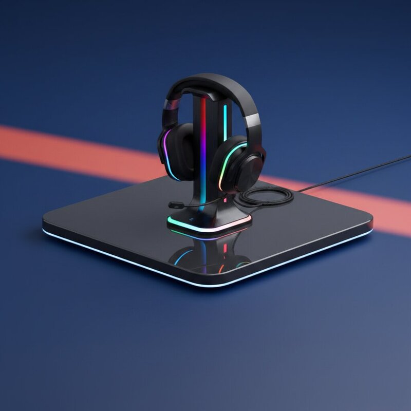 RGB Gaming Headset Stand