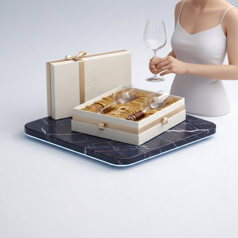 Set of Two Wine Glasses
