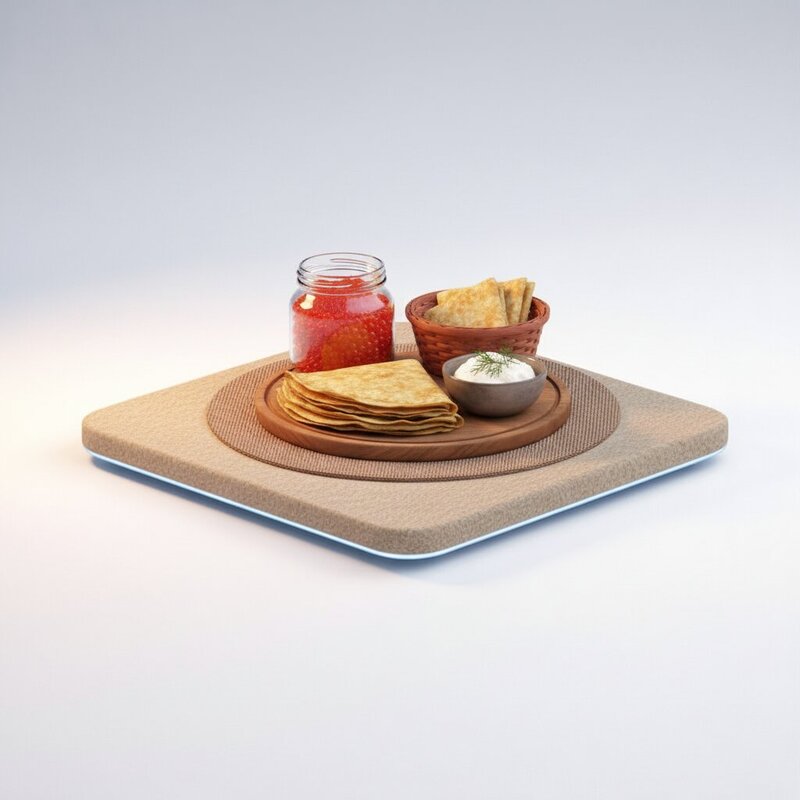 Набор деликатесной красной икры