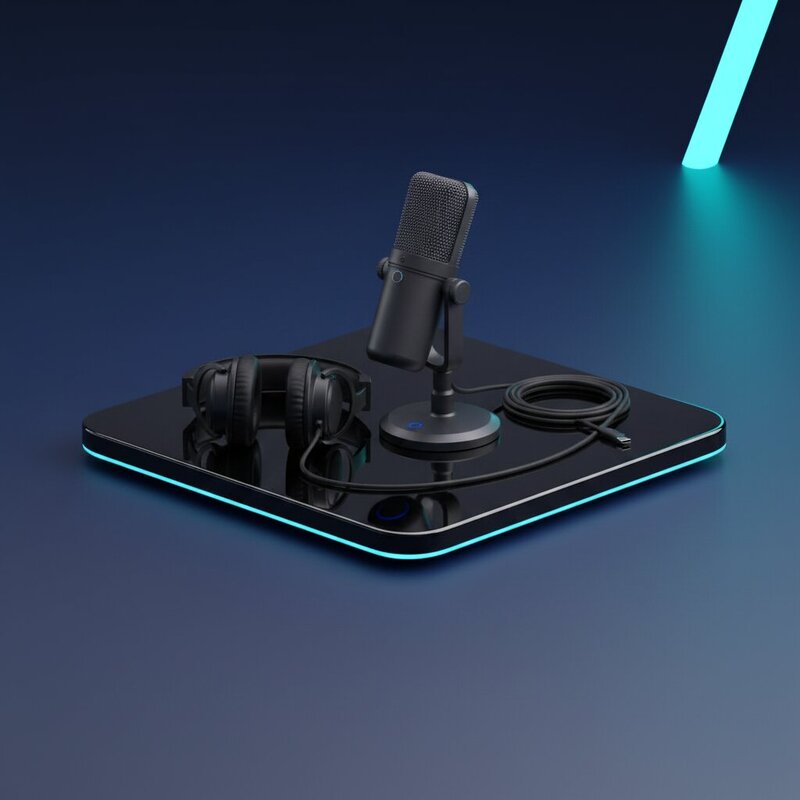 Micrófono de condensador USB