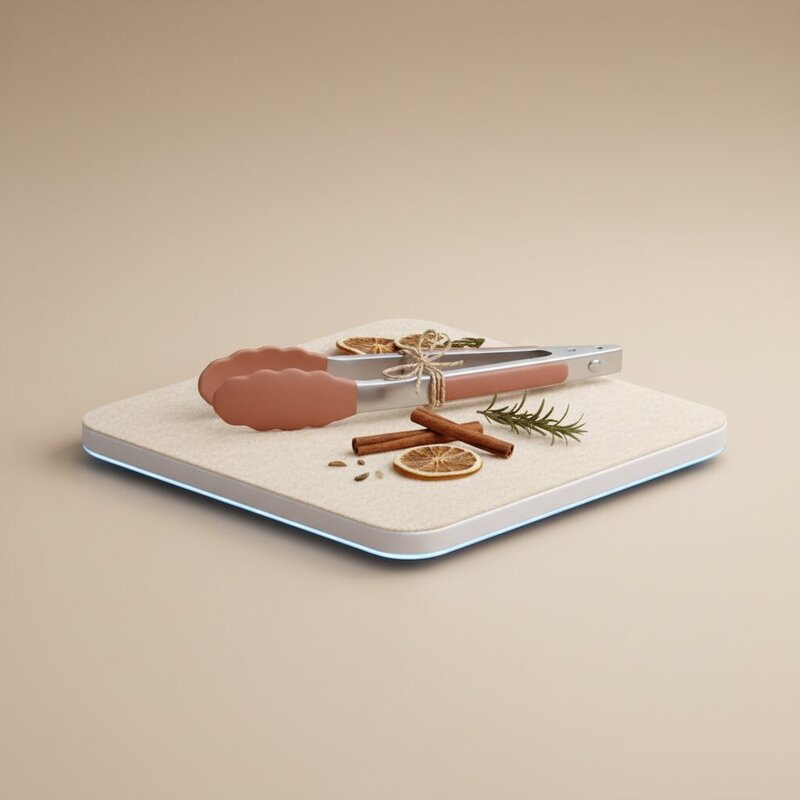 Pinzas de Cocina con Puntas de Silicona