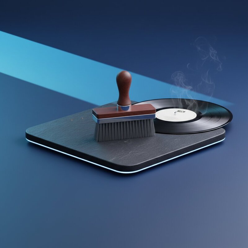 Vinyl Record Brush